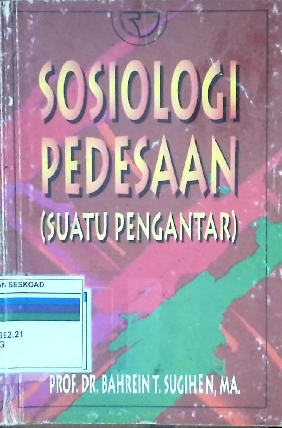 Sosiologi Pedesaan (Suatu Pengantar)